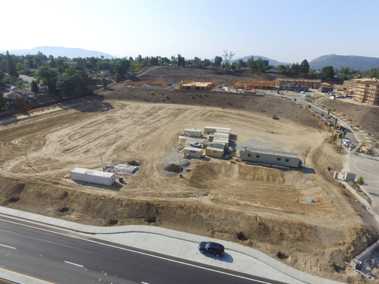 Pacific West Development Finishing Framing on Phase 1 and 2 at Temecula