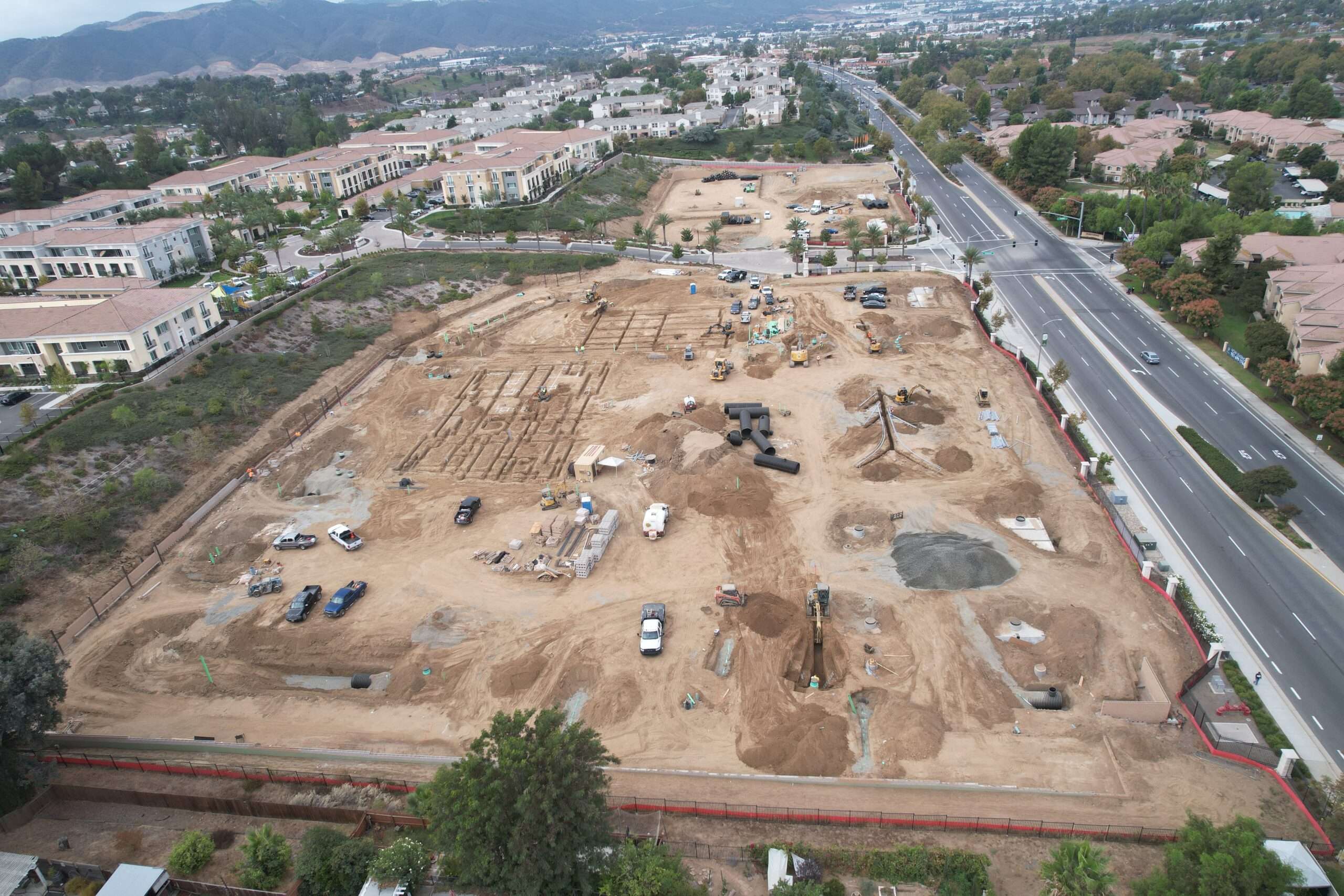 Pacific West Development Continues with Underground and Foundation Construction at Rendezvous Ph. 2 Apartments